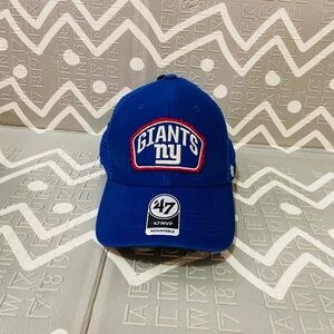 Rare embroidered ny giants  football trucker cap hat